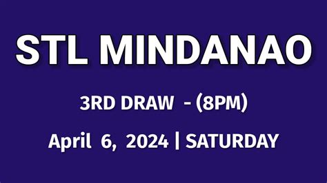 stl result yesterday mindanao 8pm